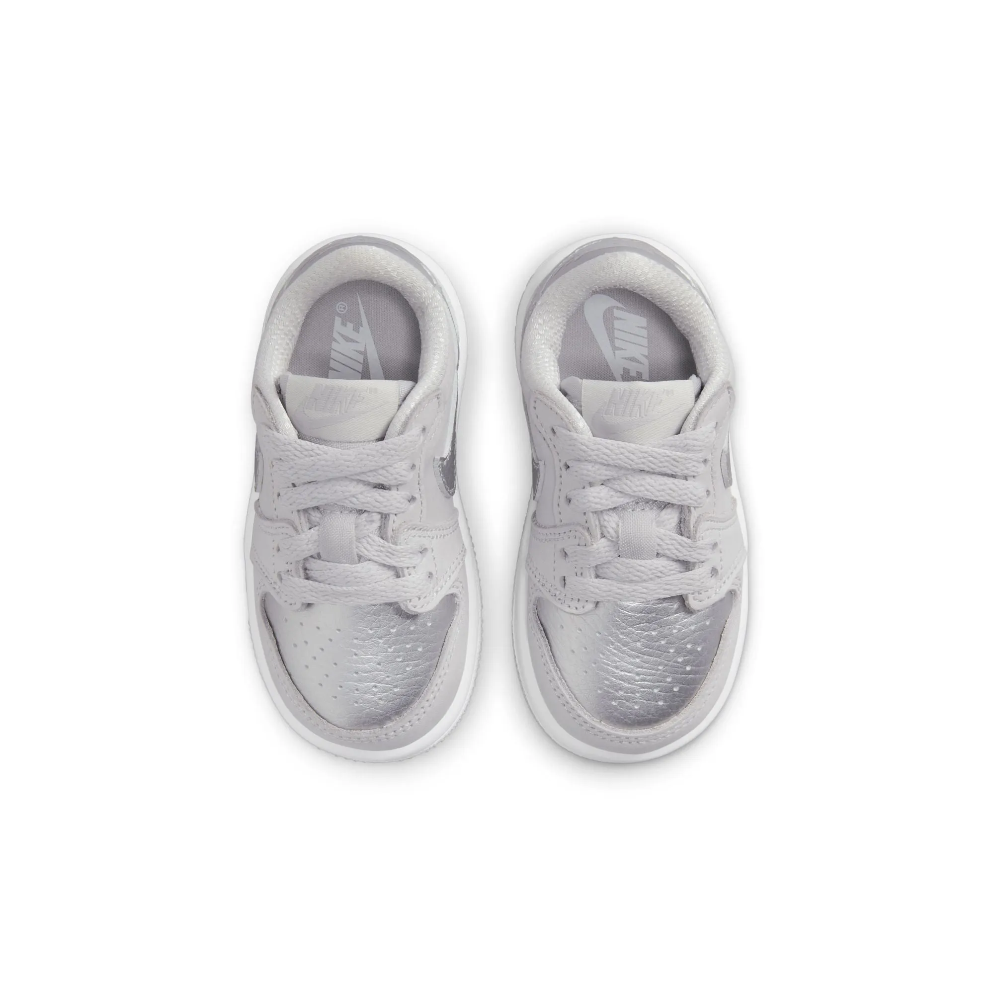 Air Jordan 1 Low SE "Metallic Silver" Toddler - Kids