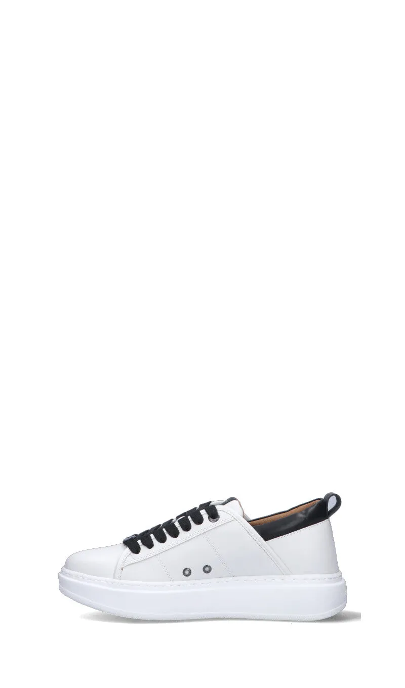 ALEXANDER SMITH Sneaker uomo bianca/nera