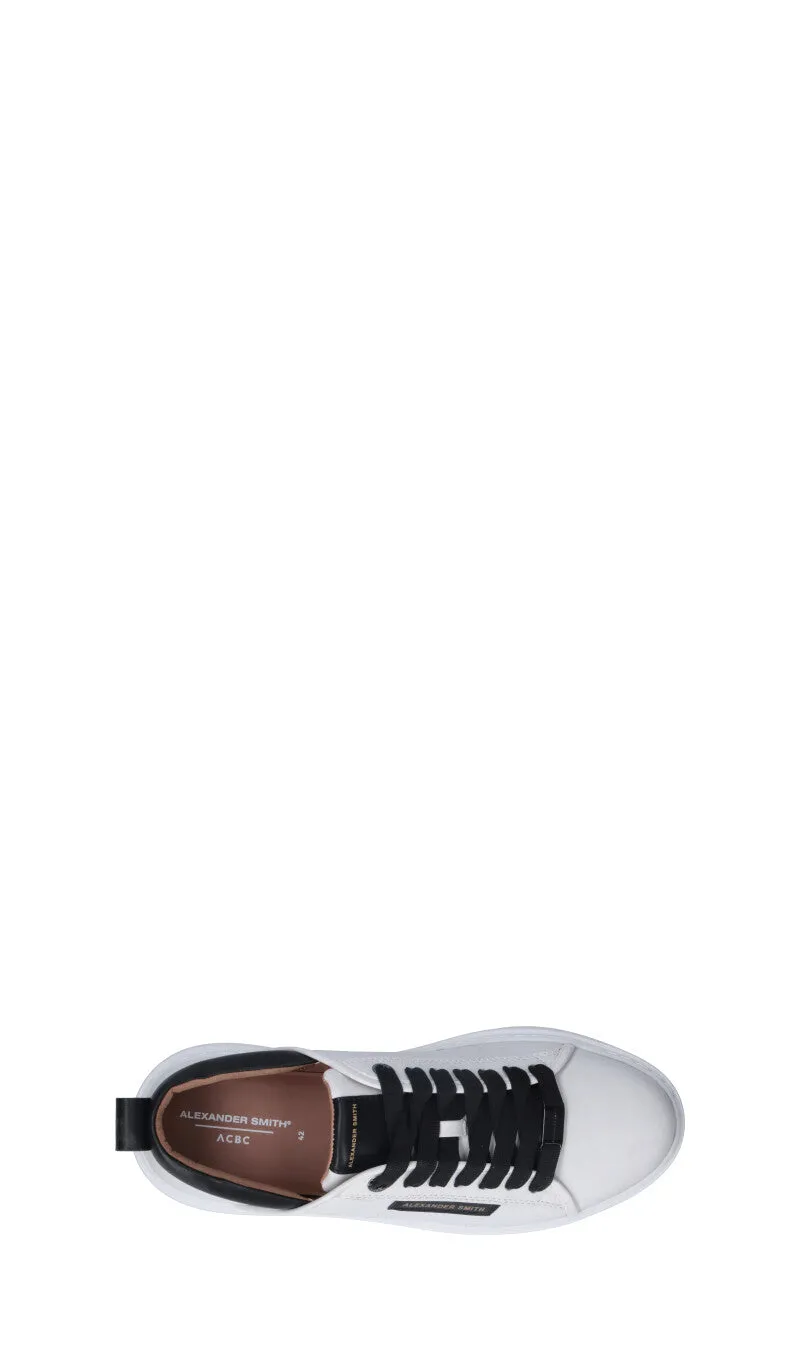 ALEXANDER SMITH Sneaker uomo bianca/nera