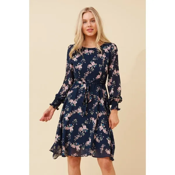 ANESSA FLORAL SHORT DRESS