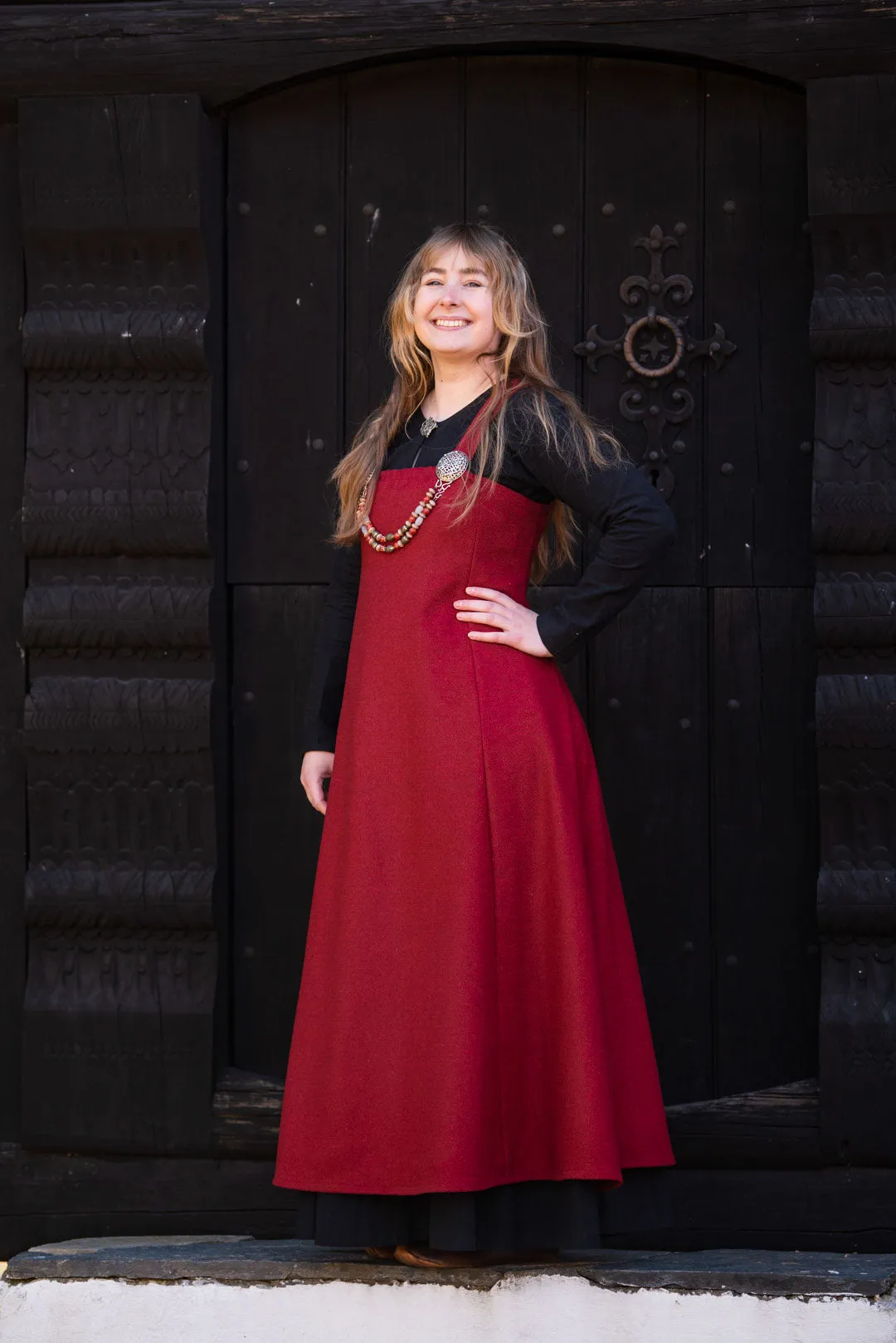 Draum Viking Apron Dress