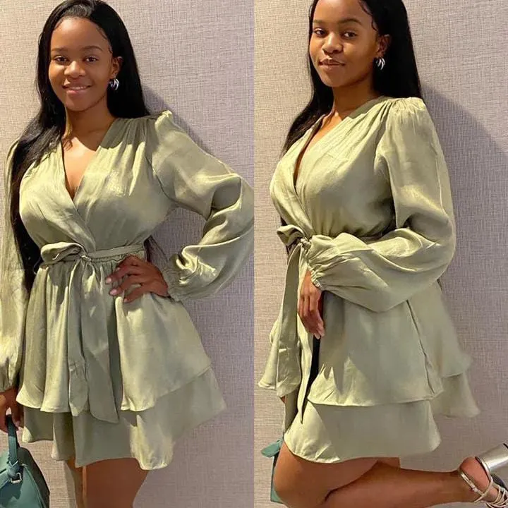 Long Sleeve Mini Dress