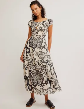 Ultraviolet Dress, Bright White/Combo