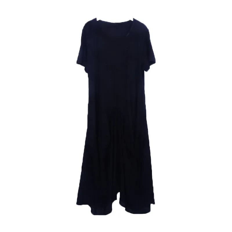 Women Loose Fitting Dresses Irregular Summer Dresses